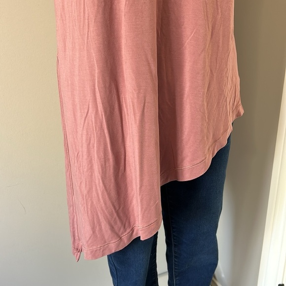 Lululemon To The Point Tee Tshirt Tunic Quicksand Mauve Pink Loose Flowy - Picture 4 of 13